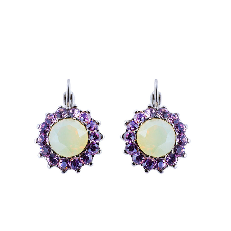 Extra Luxurious Rosette Leverback Earrings in "Cake Batter"