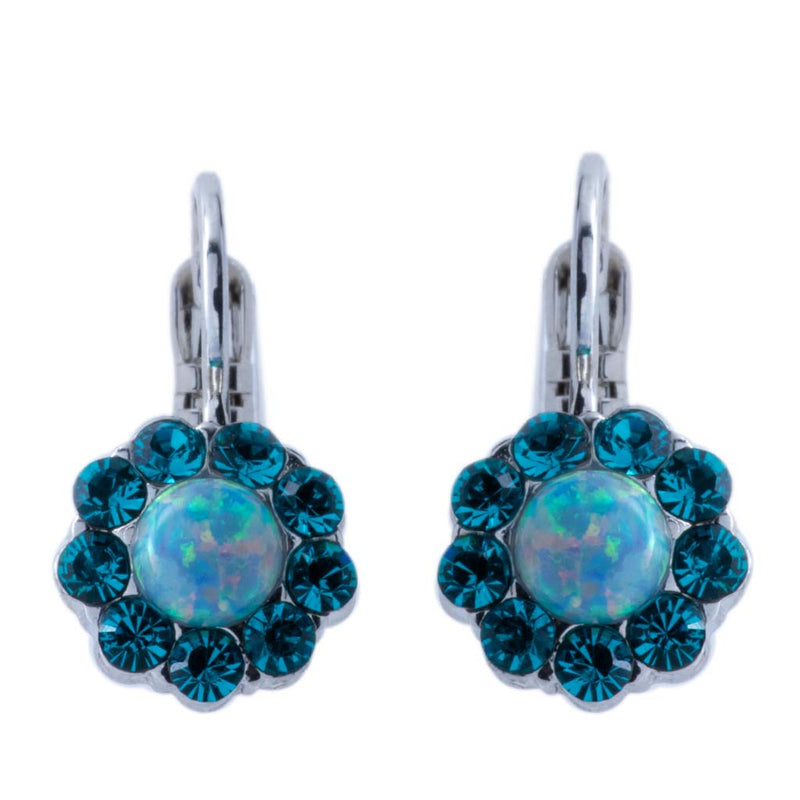 Flower Leverback Earrings in "Addicted to Love"