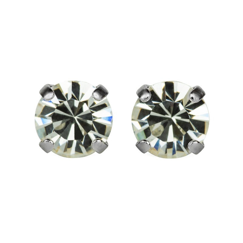 Must-Have Everyday Stud Earrings - Rhodium