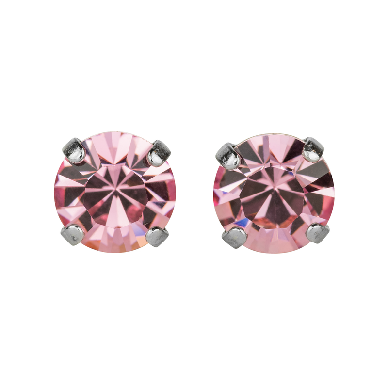 Must Have Everyday Post Earrings in Light Rose