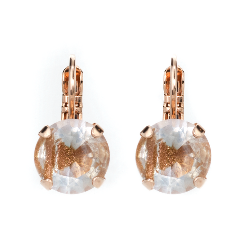 Lovable Leverback Earrings in "Hazelnut"