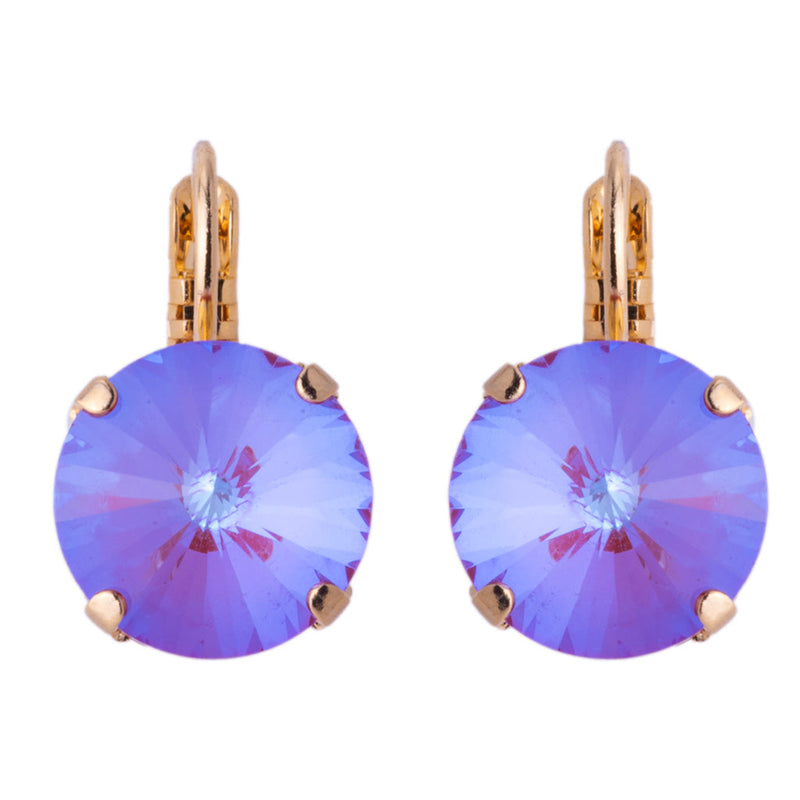 Everyday Rivoli Leverback Earrings in "Sun-Kissed Blush"