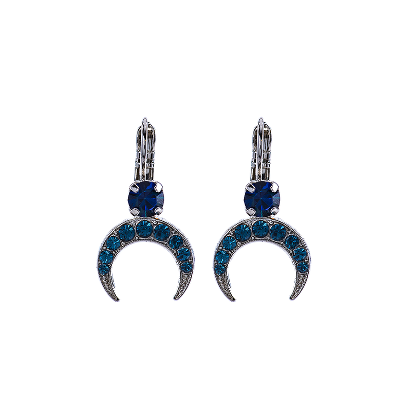 Crescent Moon Post Earrings in "Sleepytime"