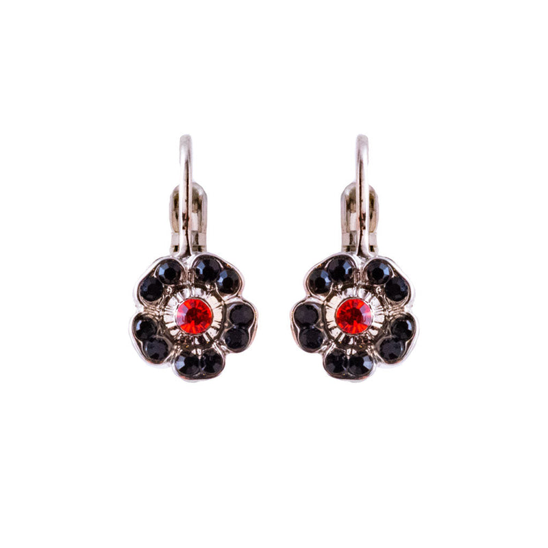 Petite Cosmos Leverback Earrings in "Magic"