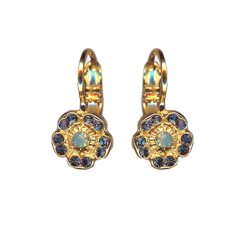 Petite Cosmos Leverback Earrings in "Fairytale"