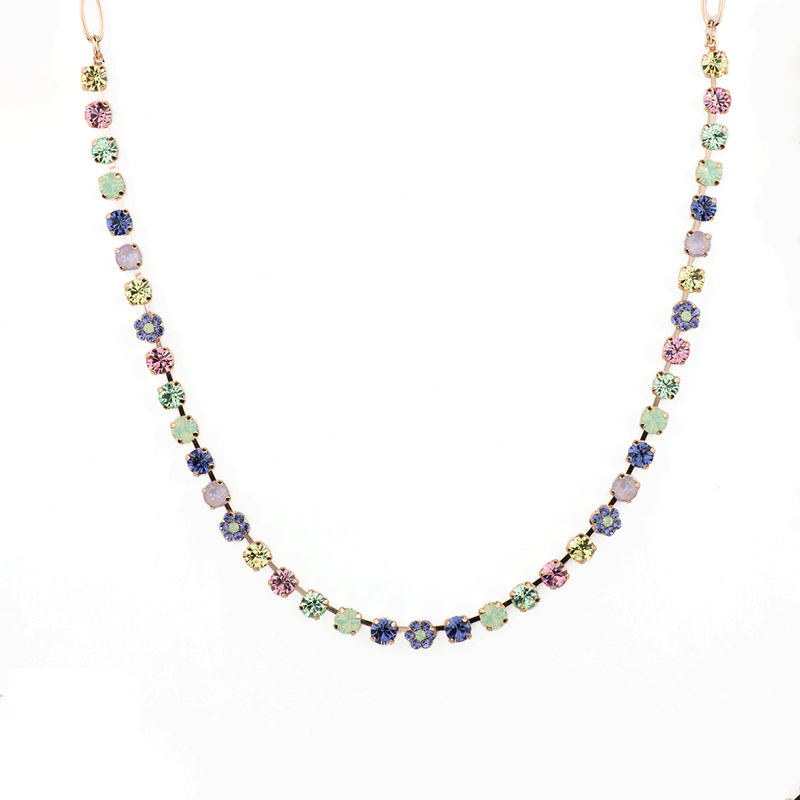 Petite Flower Necklace in "Travelara"