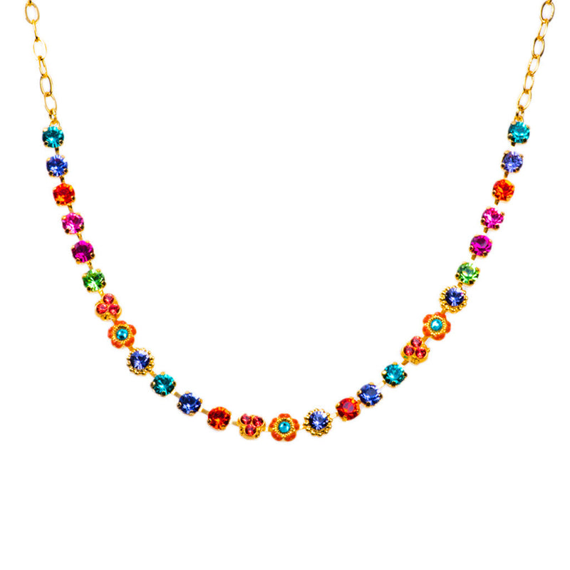 Blossom Necklace in "Rainbow Sherbet"