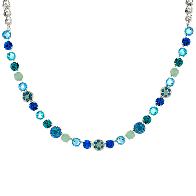 Pavé Necklace in "Serenity"