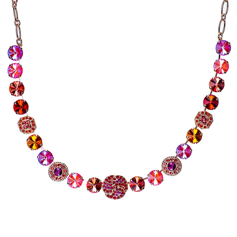 Lovable Rivoli Necklace in "Hibiscus"