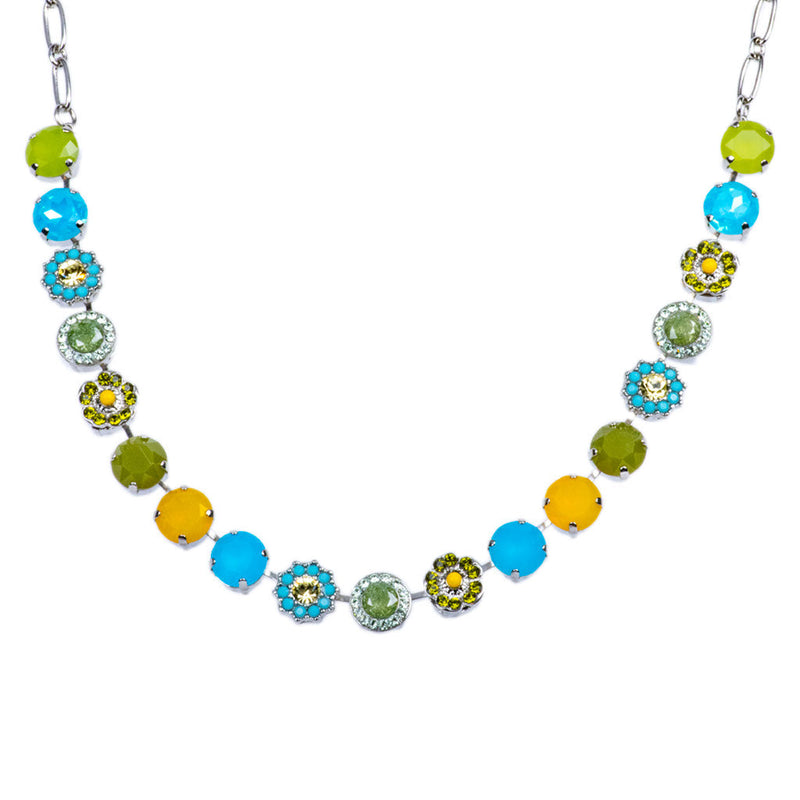 Lovable Rosette Necklace in "Pistachio"