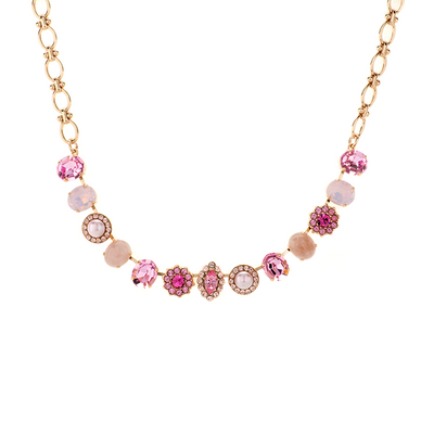 Oval Cluster Necklace in "Love"