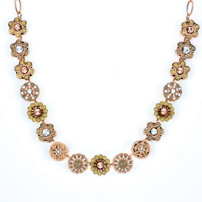 Extra Luxurious Rosette Necklace in "Peace"