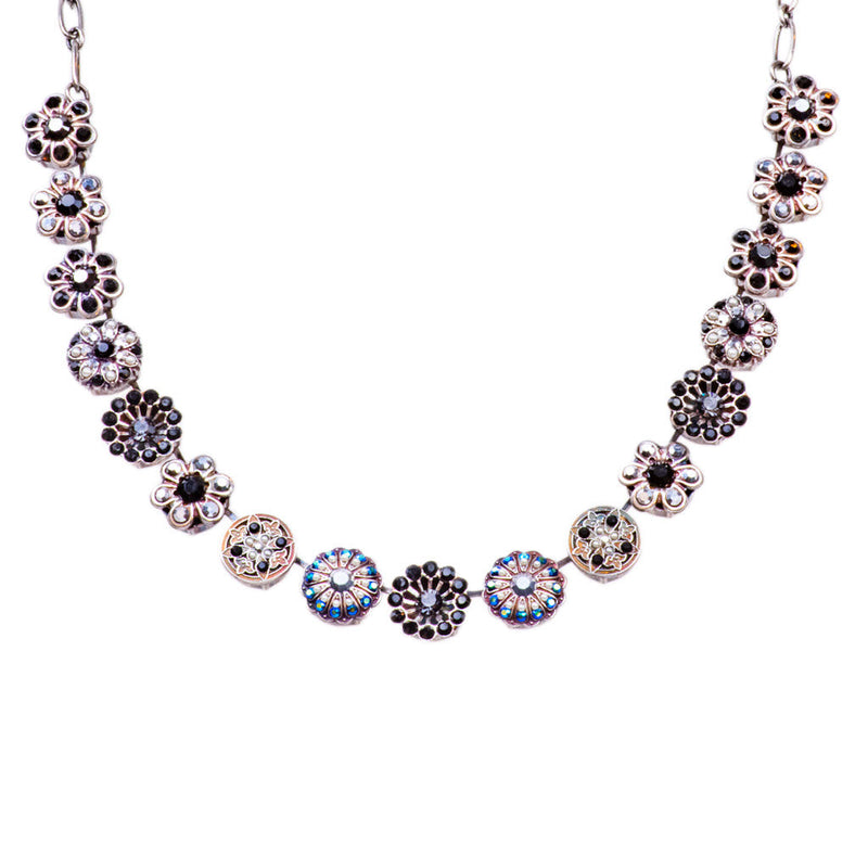 Extra Luxurious Rosette Necklace in "Rocky Road"