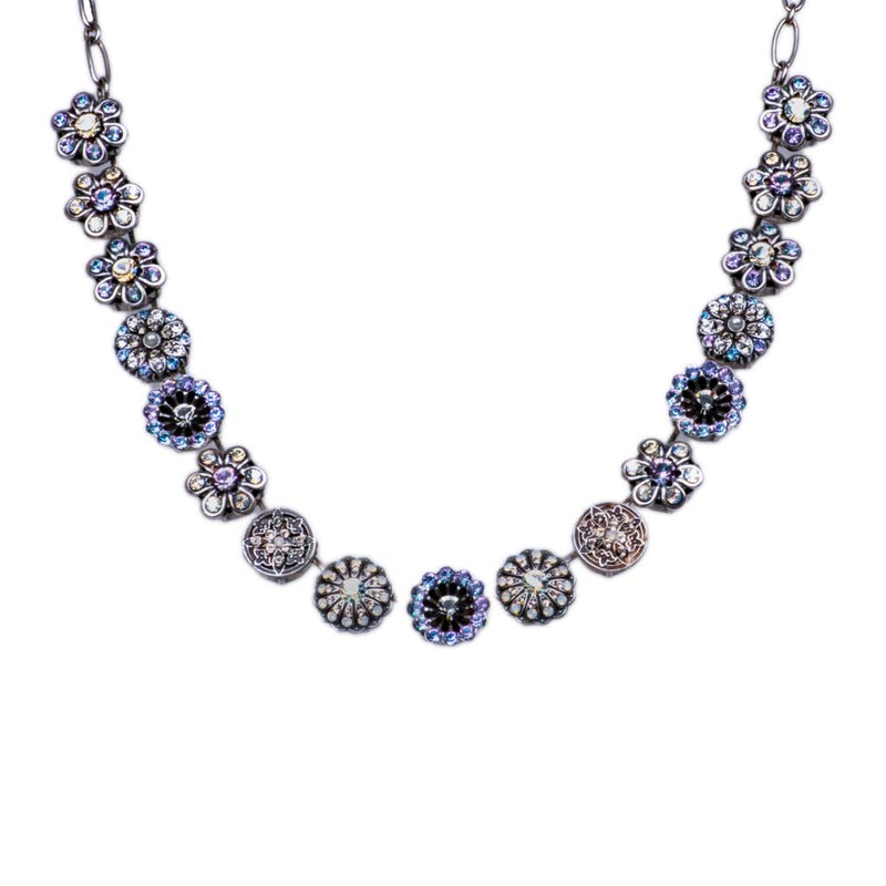 Extra Luxurious Rosette Necklace in "Ice Queen"