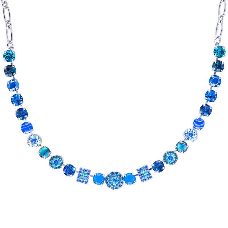 Must-Have Cluster and Pavé Necklace in "Sleepytime"