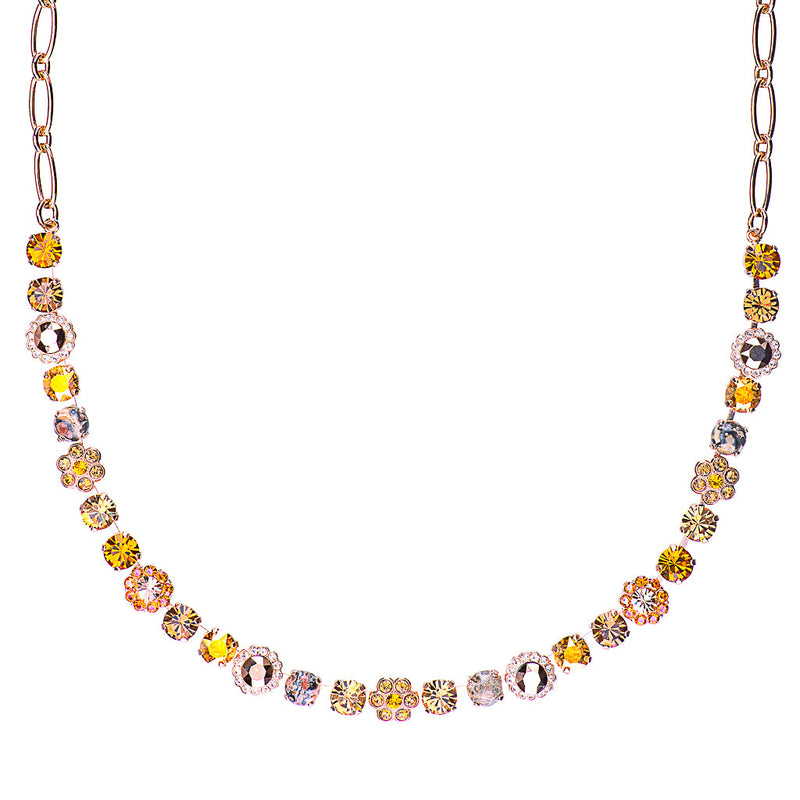 Must-Have Blossom Necklace in "Chai"