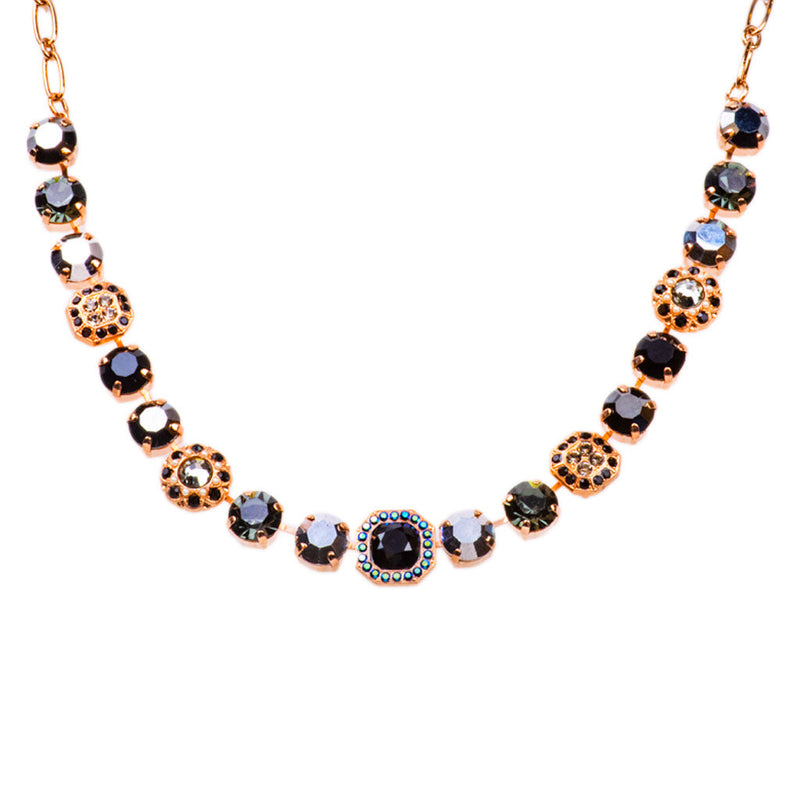 Square Cluster Necklace in "Rocky Road"