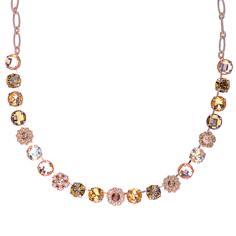 Lovable Daisy Necklace in "Chai"