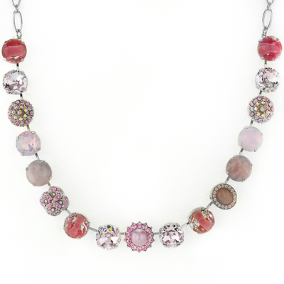Extra Luxurious Cluster Necklace in "Love"