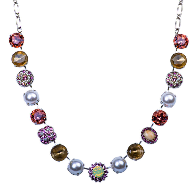 Extra Luxurious Cluster Necklace in "Cake Batter"