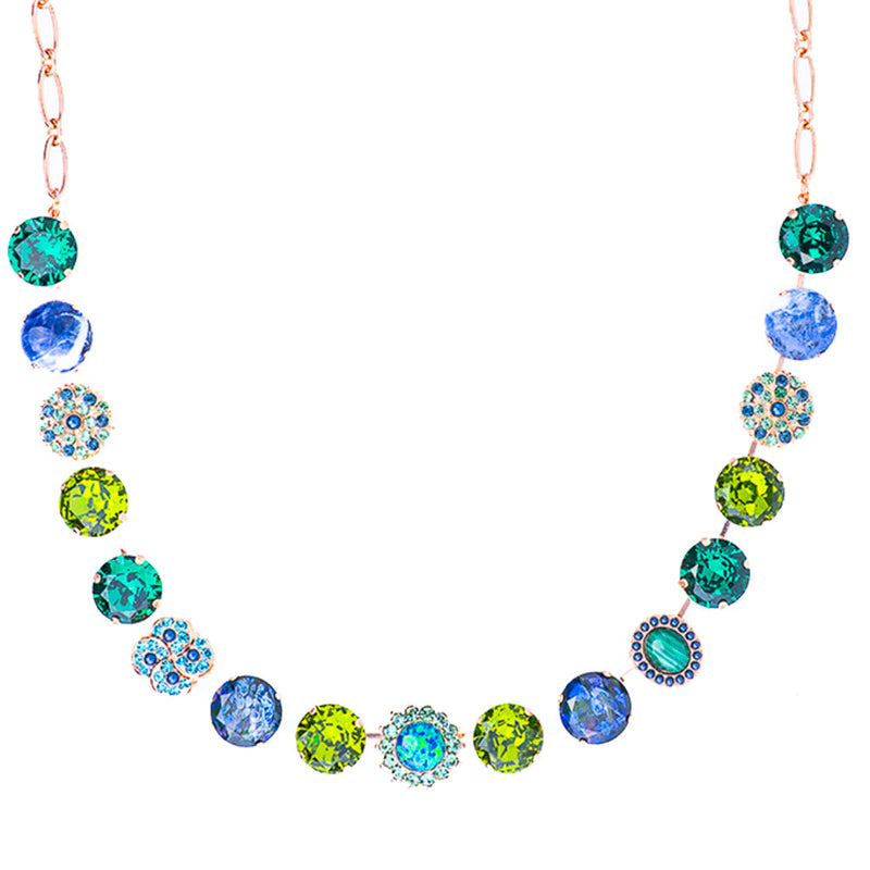 Extra Luxurious Cluster Necklace in "Chamomile"