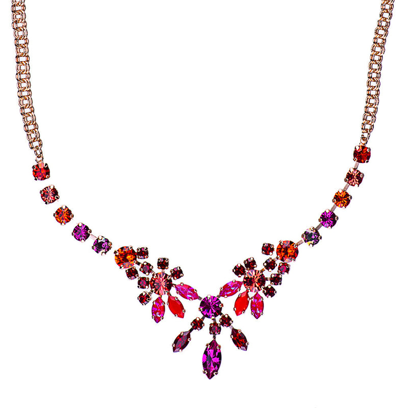 Must-Have Round and Marquise Necklace in "Hibiscus"