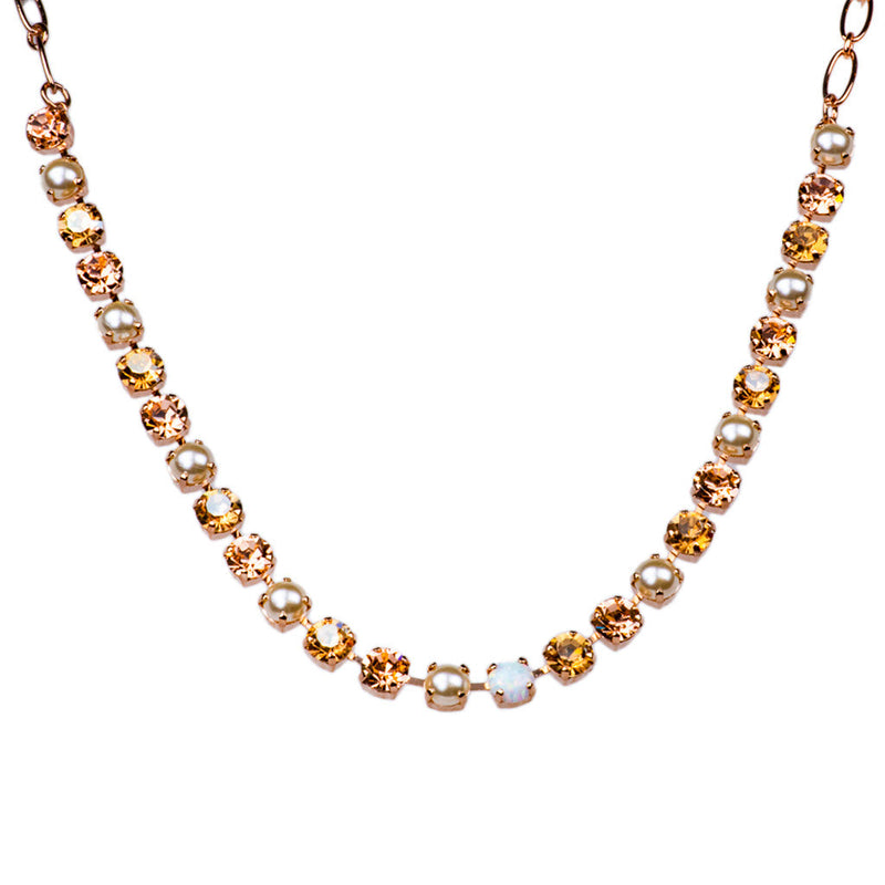 Must-Have Everyday Necklace in "Cookie Dough" - Rose Gold