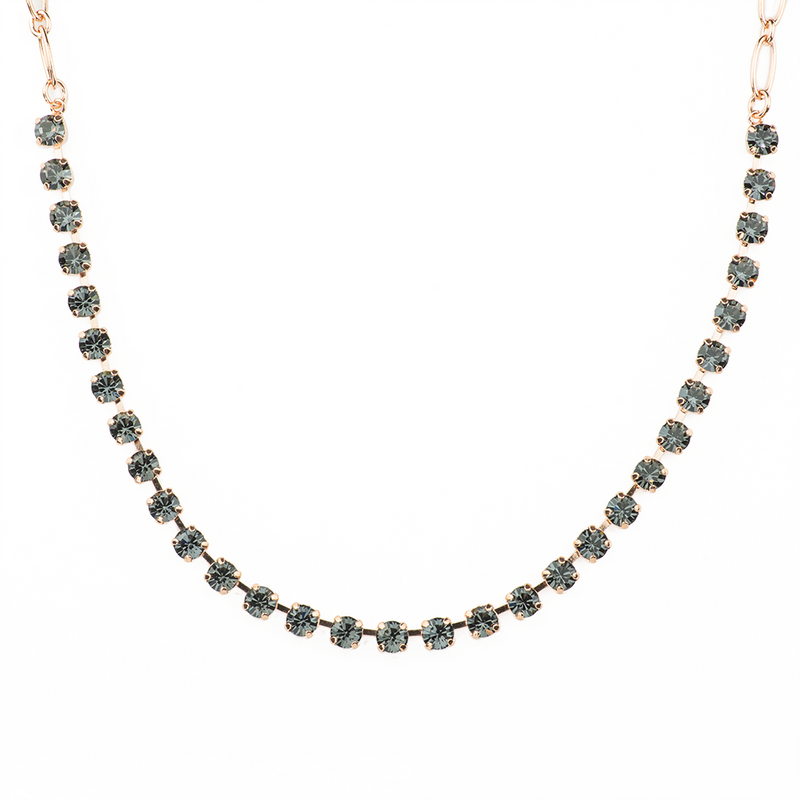 Petite Everyday Necklace in "Silver Night"