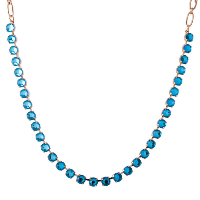 Classic Crystal Necklace in "Sun-Kissed Laguna"