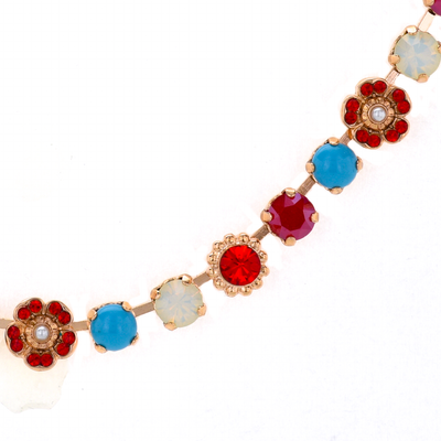 Flower Cluster Necklace in "Happiness"