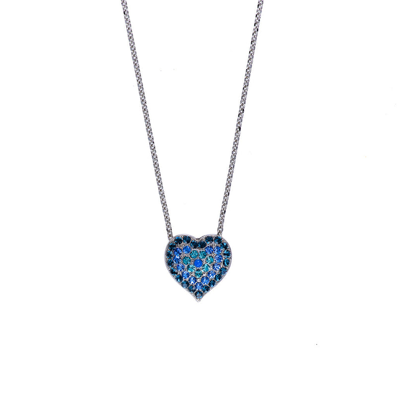 Pavé Heart Pendant in "Sleepytime"