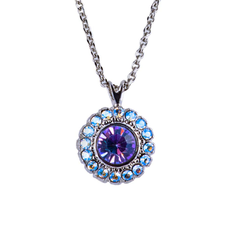 Halo Disc Pendant in "Ice Queen"