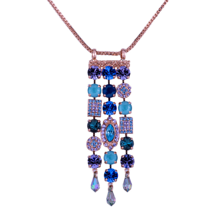 Waterfall Pendant in "Electric Blue"