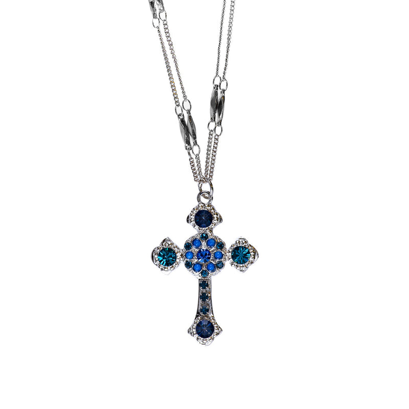 Flat Cross Pendant in "Sleepytime"