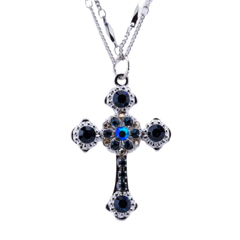 Flat Cross Pendant in "Fairytale"