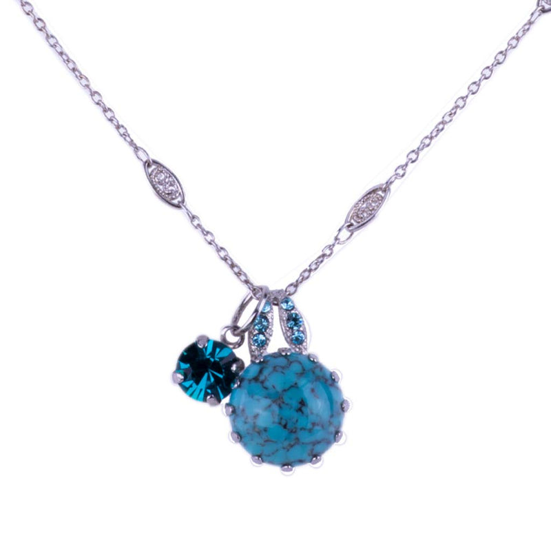 Extra Luxurious Double Stone Pendant in "Addicted to Love"