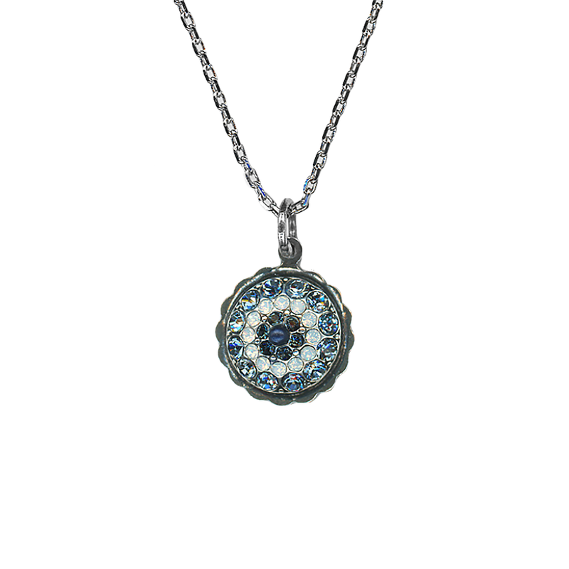 Pavé Pendant in "Mood Indigo"