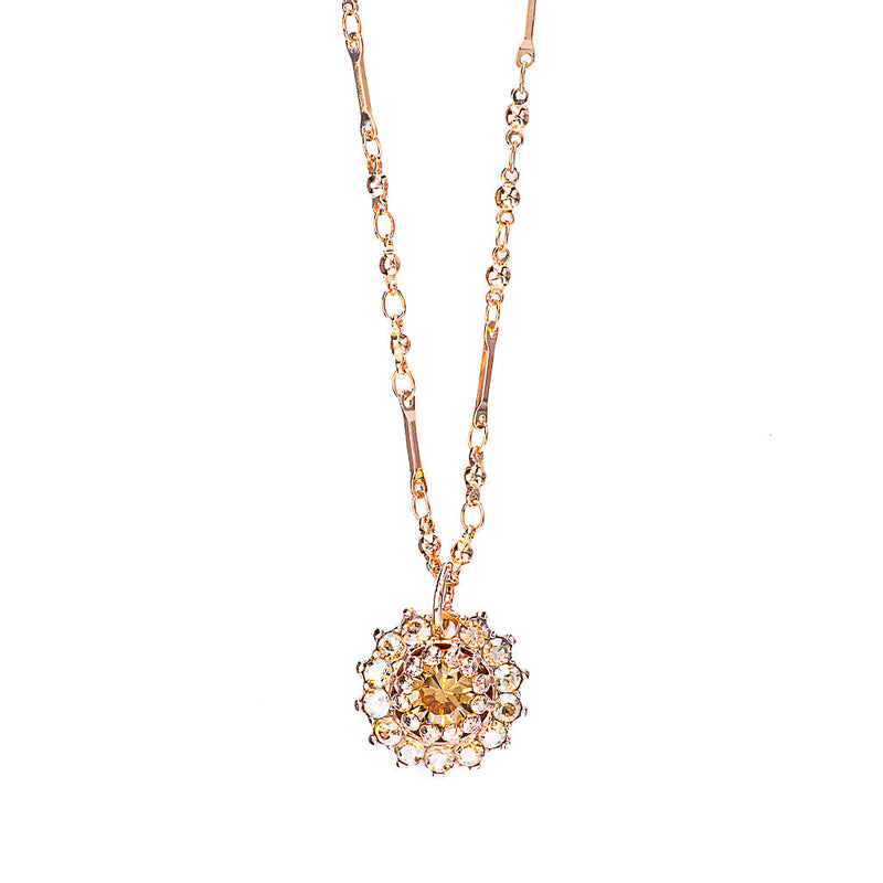 Must-Have Rosette Pendant in "Chai"
