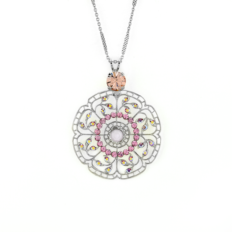 Filigree Pendant in "Love"