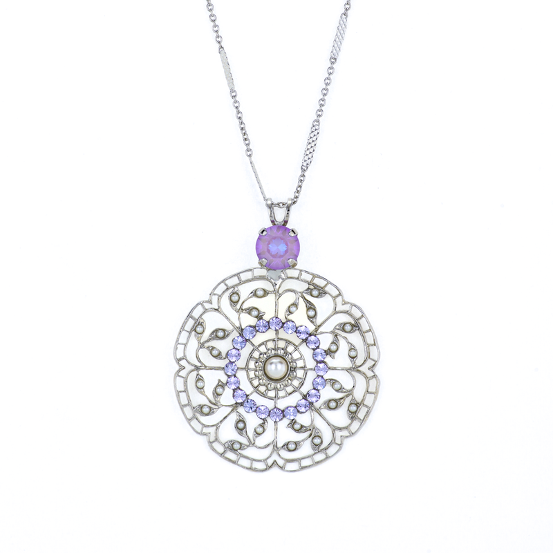 Filigree Pendant in "Romance"