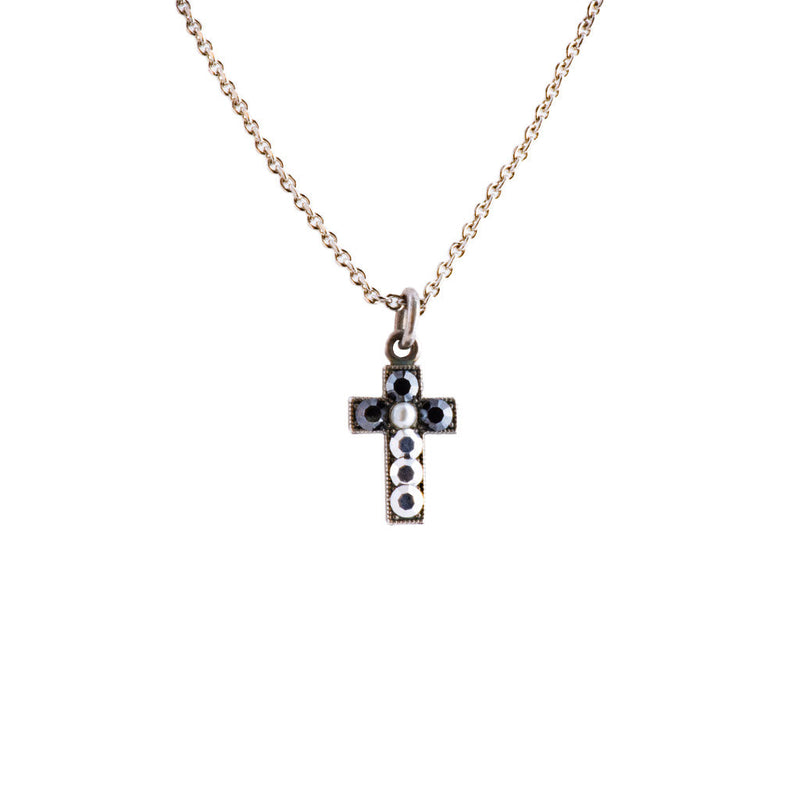 Cross Pendant in "Rocky Road"