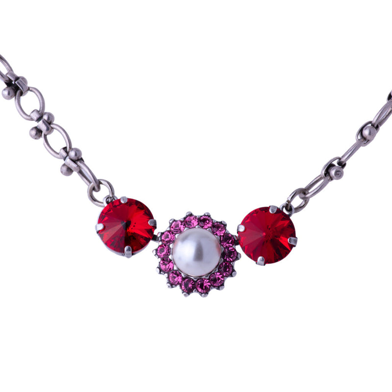 Extra Luxurious Blossom Trio Pendant in "Roxanne"