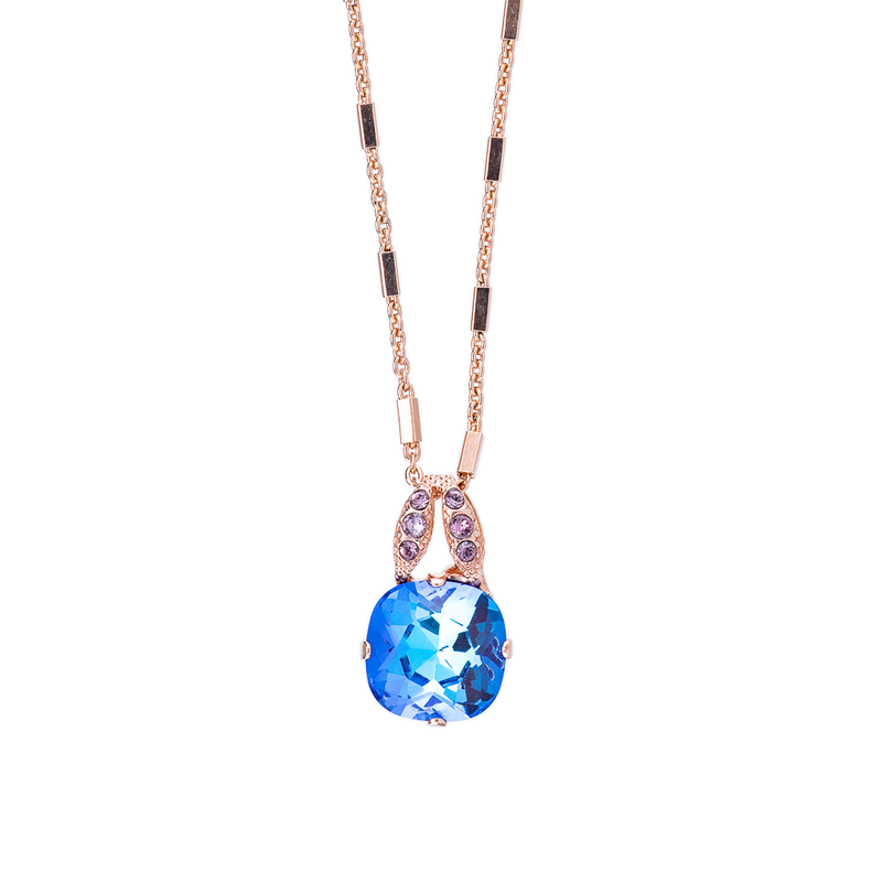 Sweetheart Cushion Cut Pendant in "Wildberry"