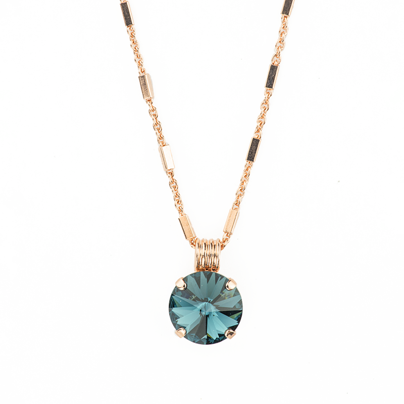 Lovable Rivoli Pendant in "Montana Blue"