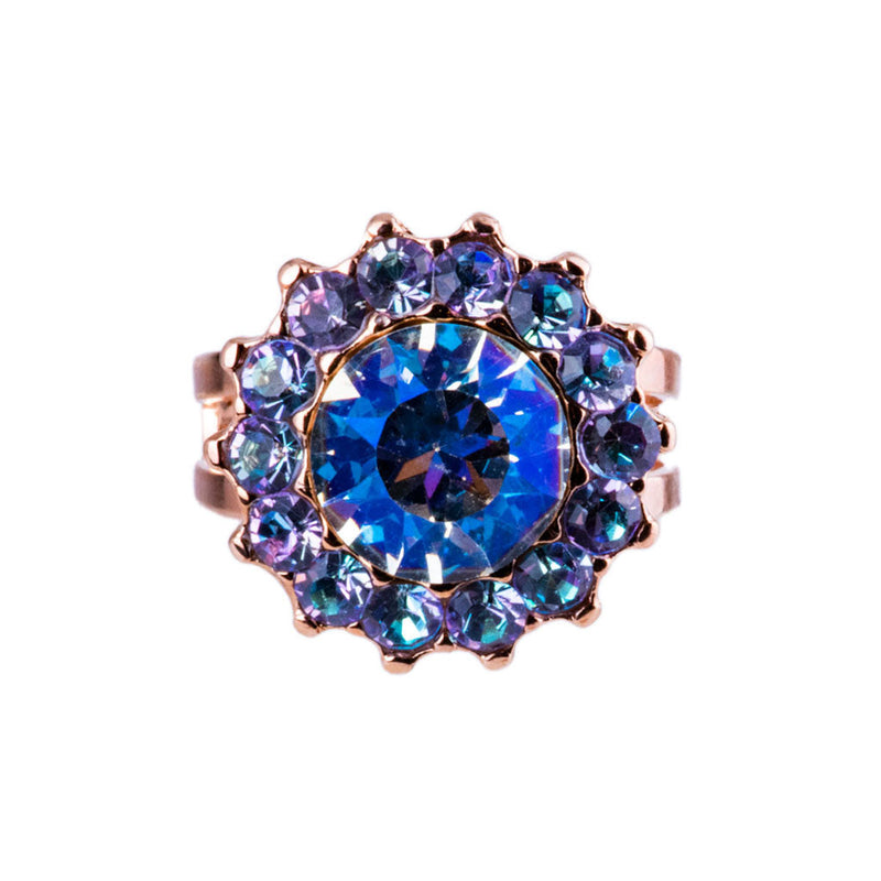 Extra Luxurious Rosette Ring in "Ice Queen"