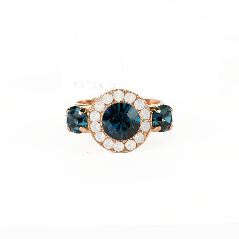 Must-Have Pavé Ring in "Blue Morpho"