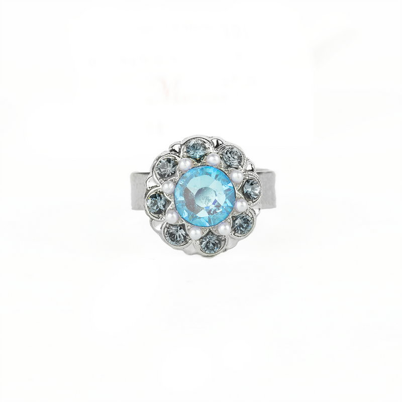 Must-Have Cluster Ring in "Blue Morpho"